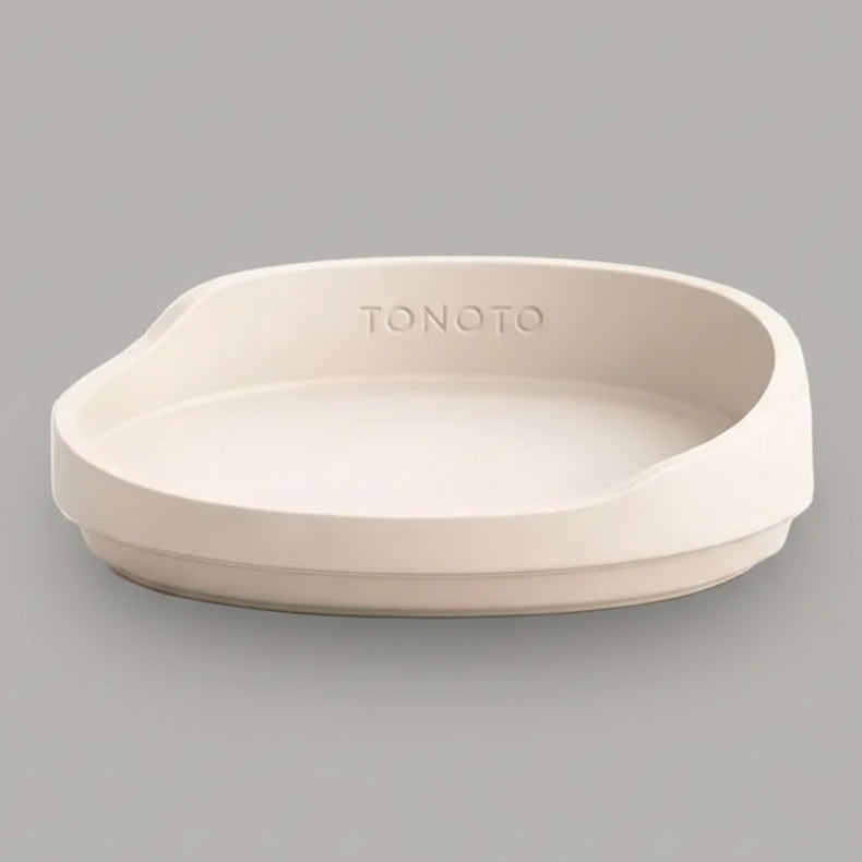TONOTO 浅型ペットボウル ソフトクリーム