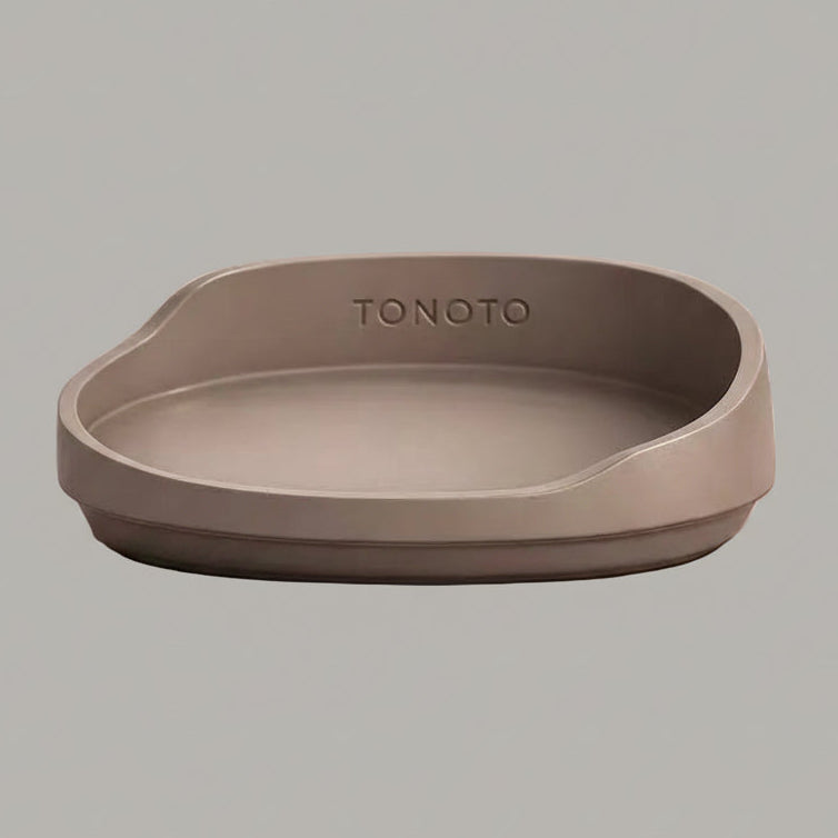TONOTO 浅型ペットボウル トープ